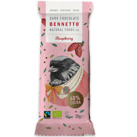 Bennetto Organic Raspberry 30g - Standard 1