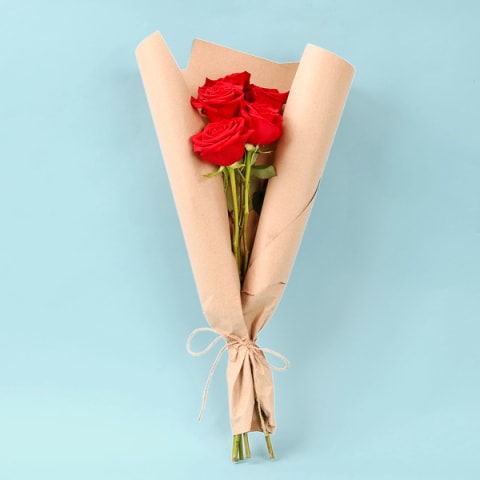 Market Bunch - Red Roses - Standard 1