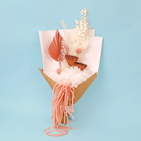 Berries & Cream Dried Bouquet  - Standard 0