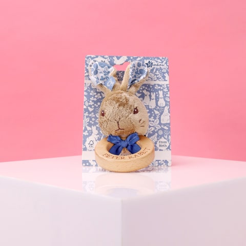 Peter Rabbit Grab Rattle  - Standard 0