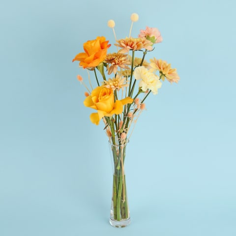 Peachy Vase Arrangement - Standard 0