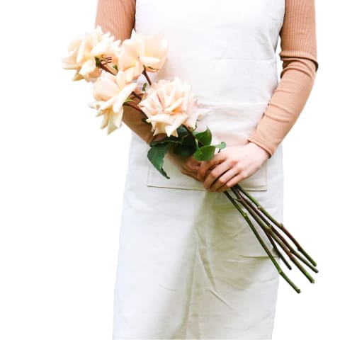 Bridesmaid Reflexed Roses  - Standard 1