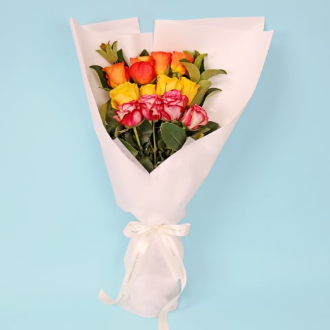 Twelve Roses Bouquet - Deluxe 0