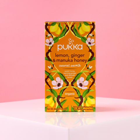 Pukka Lemon Ginger & Manuka Honey  - Standard 0