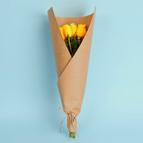 Market Bunch - Yellow Roses  - Standard 0