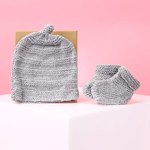Grey Baby Gift Set  - Standard 0