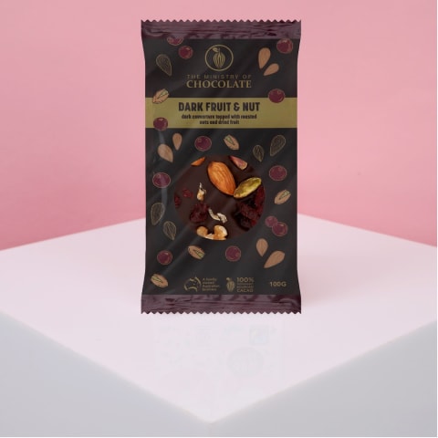 Dark Fruit & Nut 100g Chocolate Bar - Standard 0