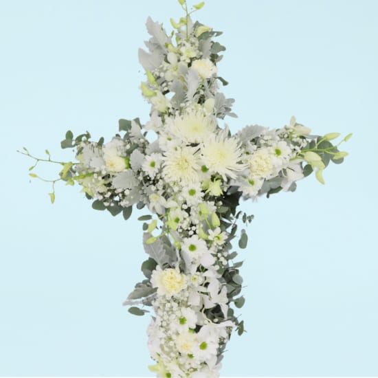 Moment Of Grace Cross Wreath  - Standard