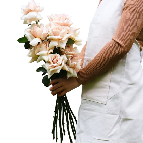 Reflexed Rose Bridal Bouquet  - Standard