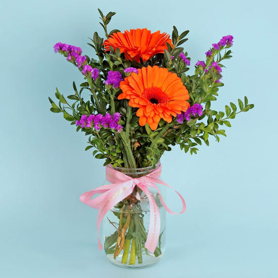 Little Sunshine Orange Vase - Standard