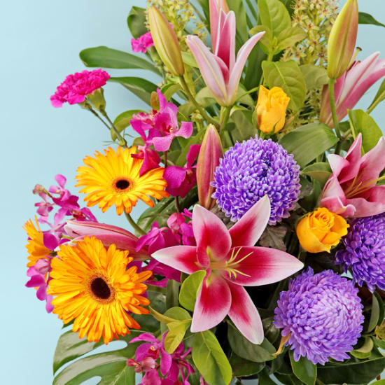 Vibrant Tribute Arrangement  - Standard