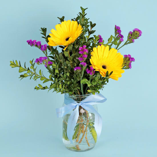 Little Sunshine Yellow Vase - Standard