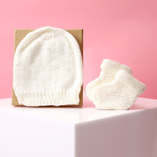 White Baby Gift Set  - Standard