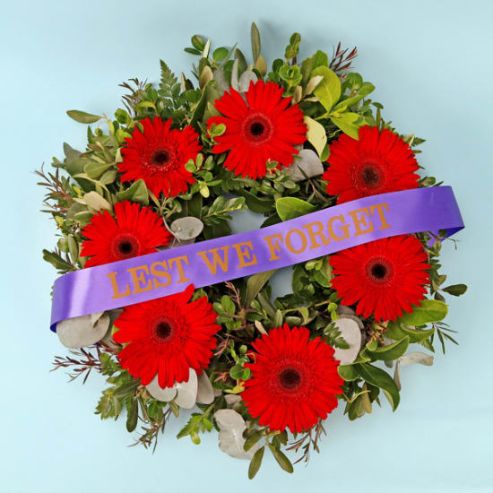 Lest We Forget Wreath  - Standard