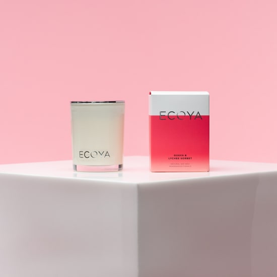 Ecoya Guava & Lychee Candle - Standard