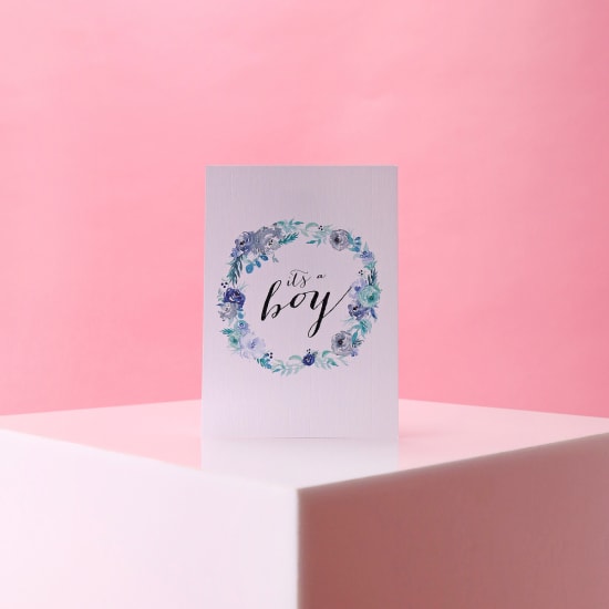 Its A Boy Gift Card - Standard