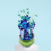 Blue Elegant Orchids - Standard