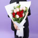 Twelve Roses Bouquet - Deluxe