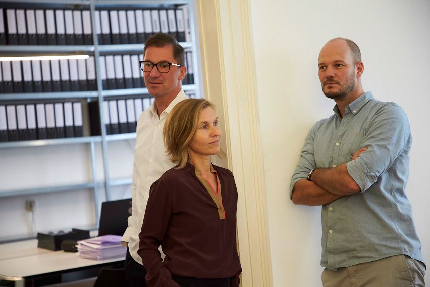 Stephan Fabi, Nina Fabi und Peter Krackler