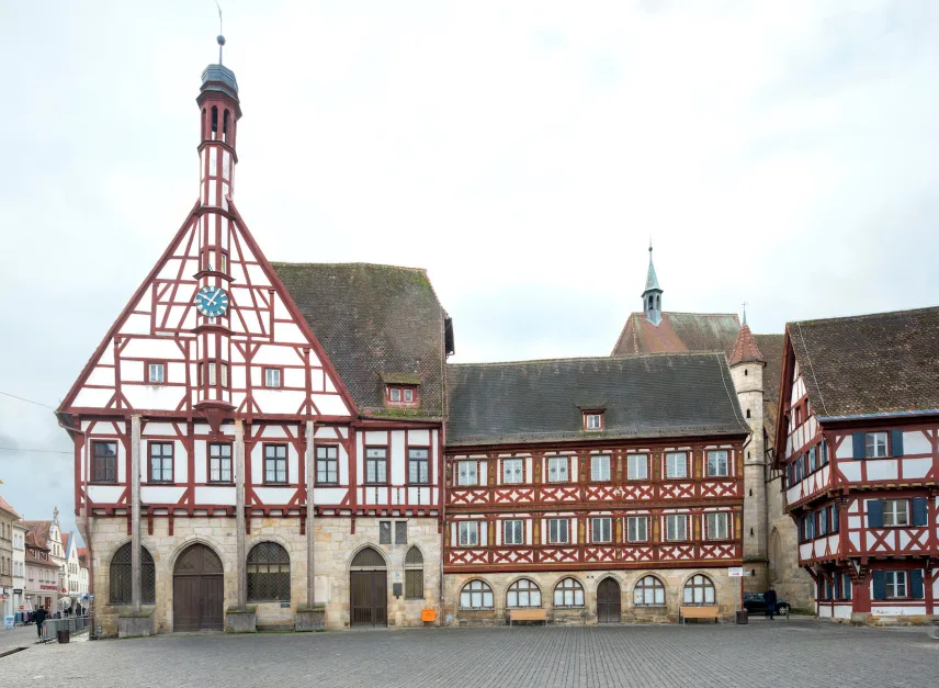 Fassadenansicht Rathaus Forchheim