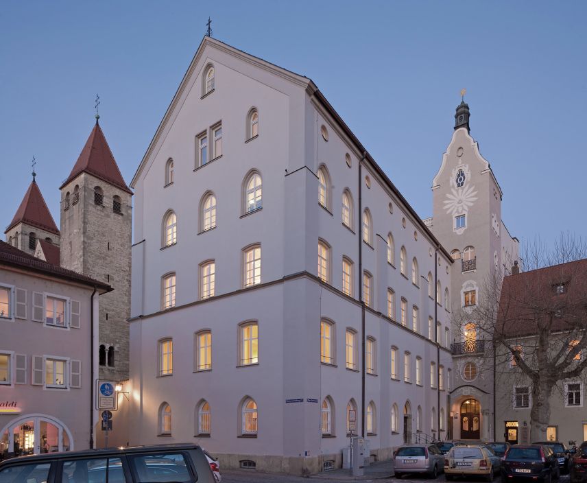 Ansicht Mädchenrealschule Niedermünster