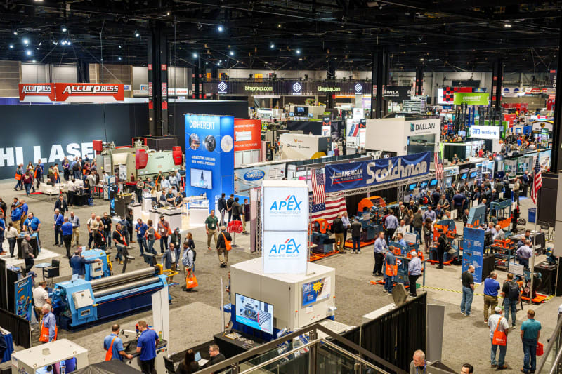 FABTECH is the trade show of FMA