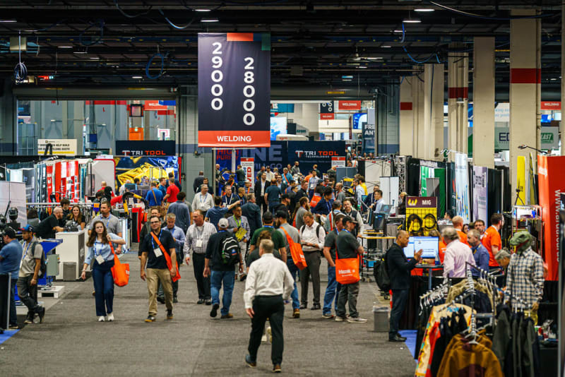 FABTECH is the trade show of FMA