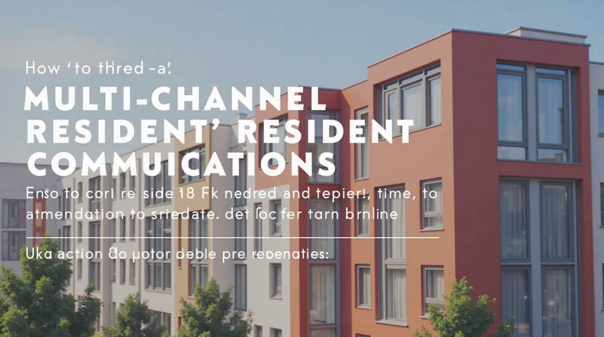 WiseBlock — Multi-Channel Resident Communications