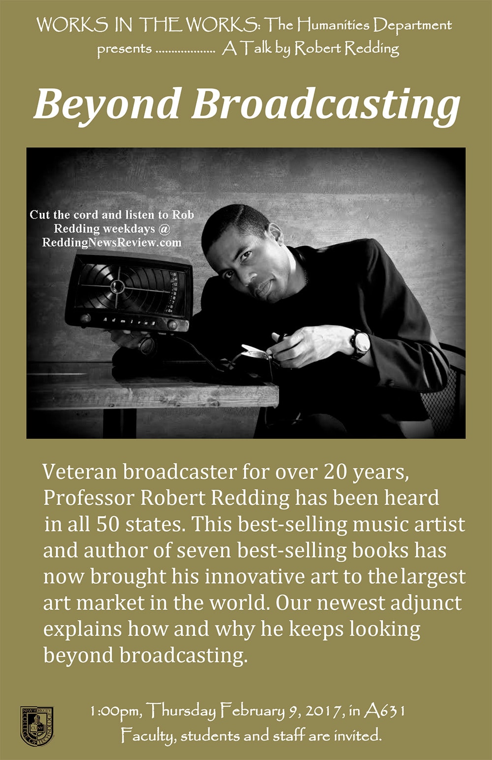 Works in the Works: Beyond Broadcasting presented by Professor Robert Redding 1