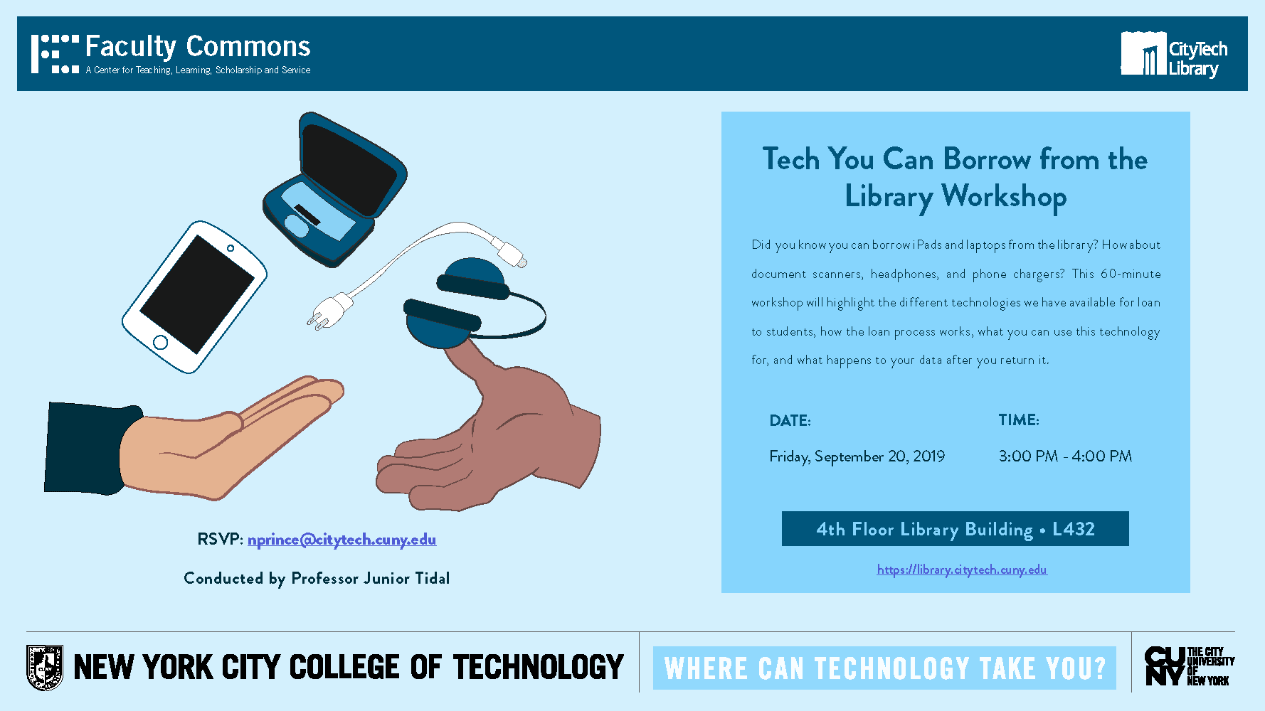 Tech You Can Borrow from the Library Workshop 1