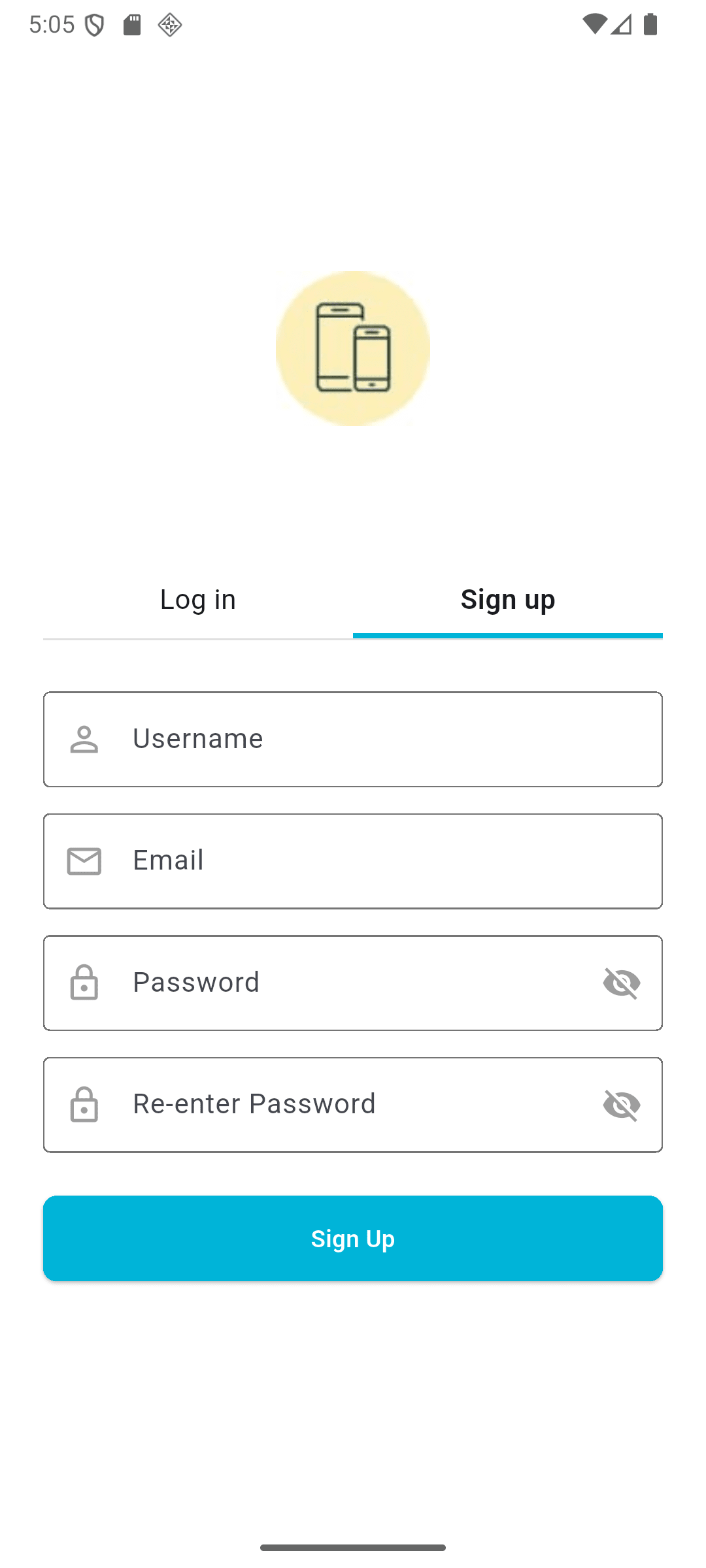 Flutter Ecommerce App project screen 2