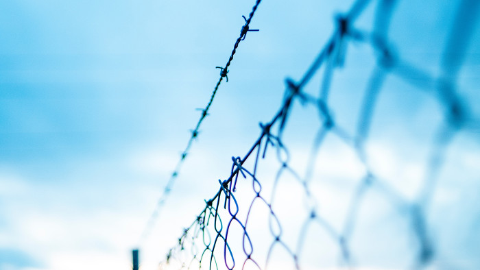 Barbed Wire Fence