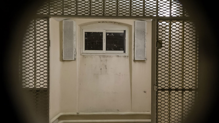 image of a prison cell