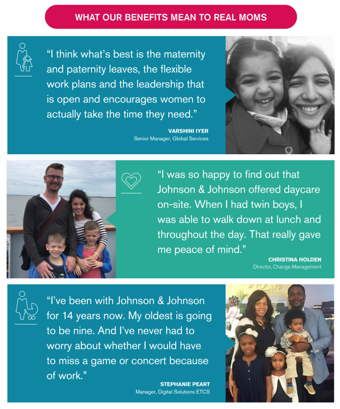 What Our Benefits Mean To Real Moms at J&J