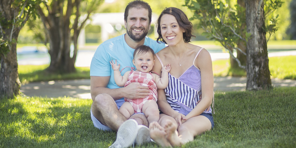 Rebecca Grossman-Cohen and family