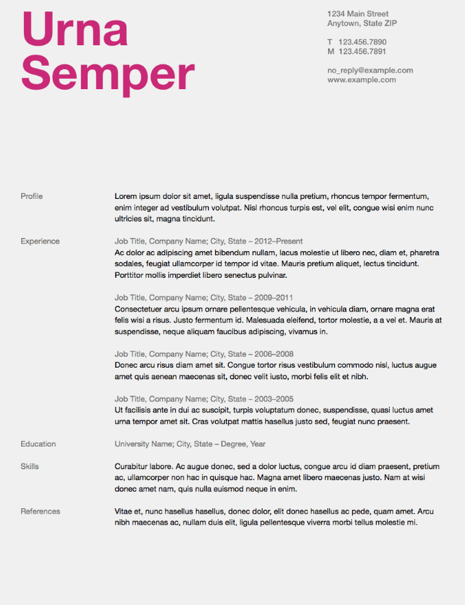 50 resume tips to make yours pop resume name example