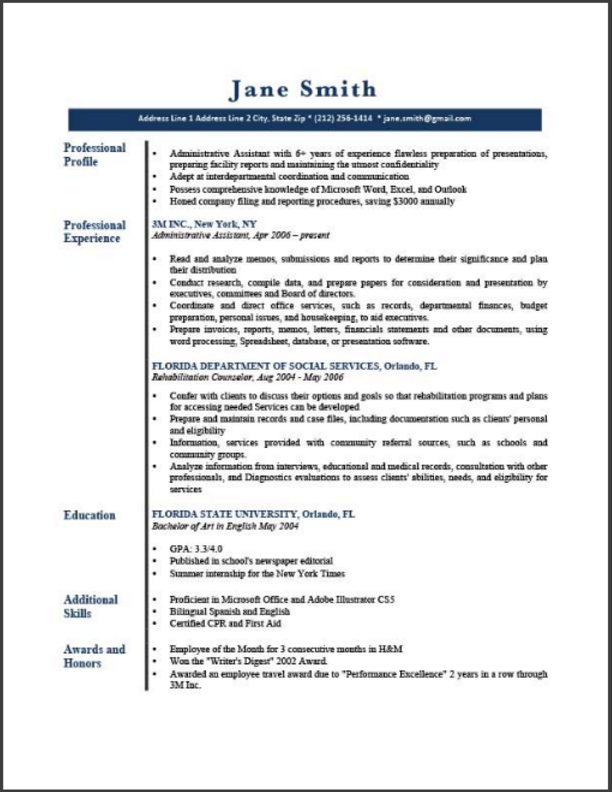 The 17 Best Resume Templates | Fairygodboss The 17 Best Resume Templates | Fairygodboss