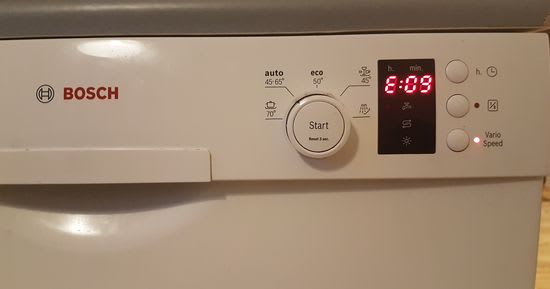 bosch dishwasher e21