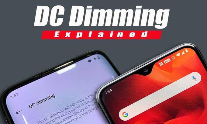 Flicker-free AMOLED smartphone with DC Dimming Flicker-free AMOLED smartphone with DC Dimming