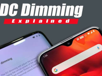 Flicker-free AMOLED smartphone with DC Dimming