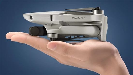 super lightweight DJI Mavic Mini drone