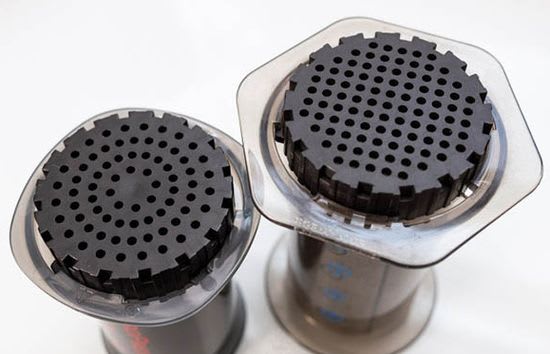 AeroPress filter holder
