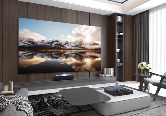 Living room 4K UST projector