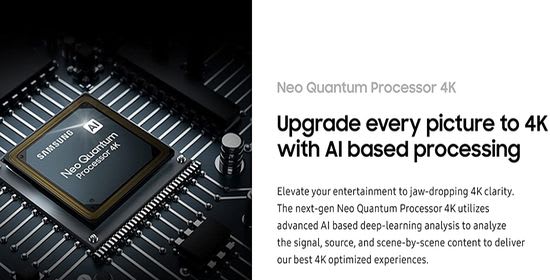 Samsung Neo Quantum 4K processor