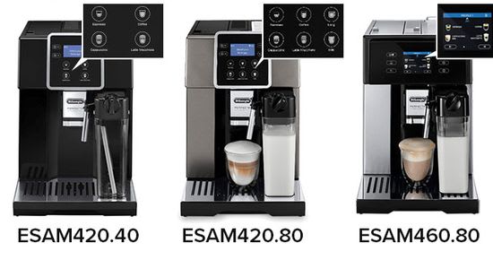Delonghi Perfecta EVO and Deluxe