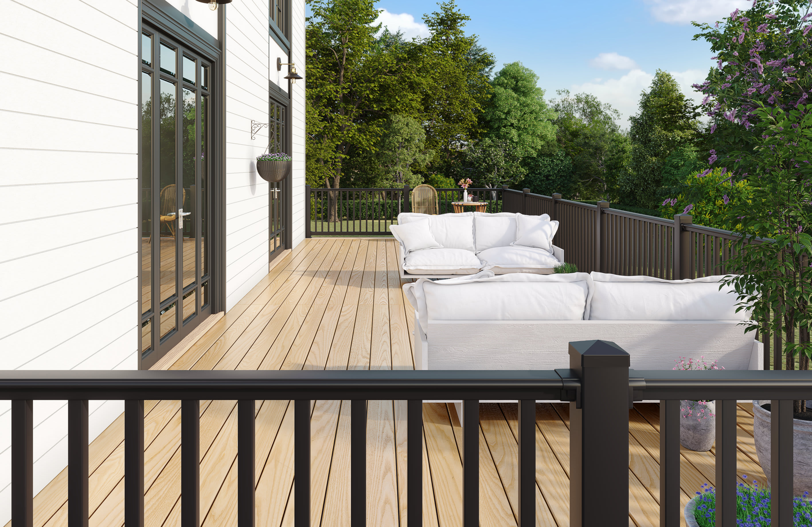 200 Series Railing on a Deck-Superior