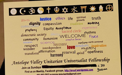Photo of Antelope Valley Unitarian Universalist Fellowship