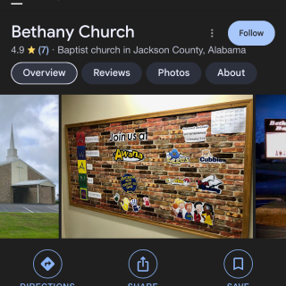 Photo of Bethany Baptist Church