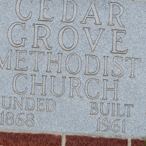 Cedar Grove United Methodist Church in Chuckey,TN 37641