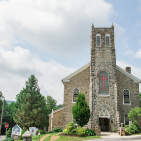 St. Paul's Lutheran Blue Church in Coopersburg,PA 18036-9502